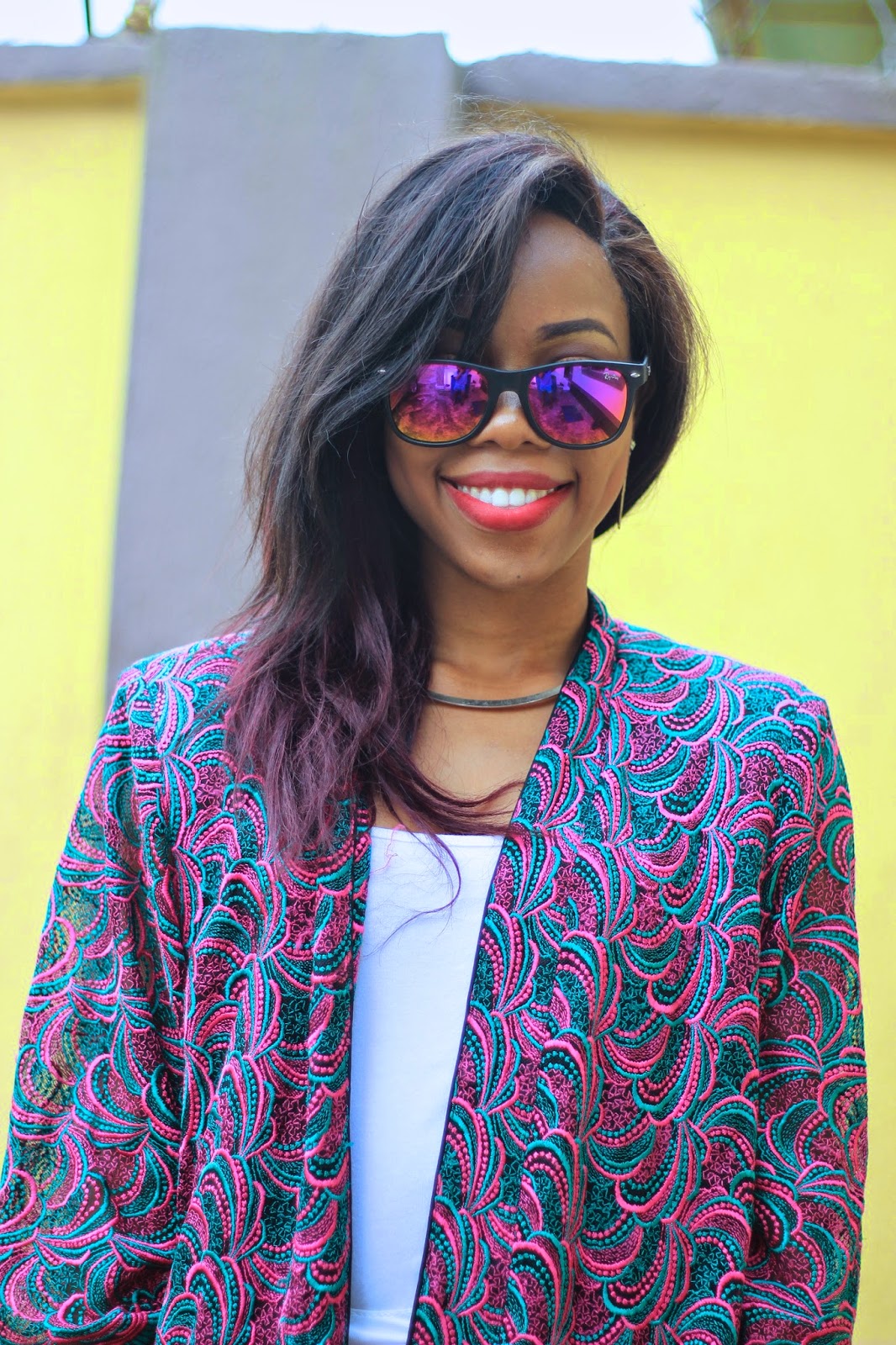 Sunglasses by Valentine Okolo