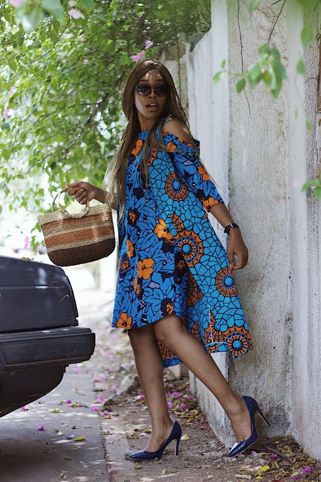 HOW TO STYLE AN UNCONVENTIONAL ANKARA TWO PIECE
