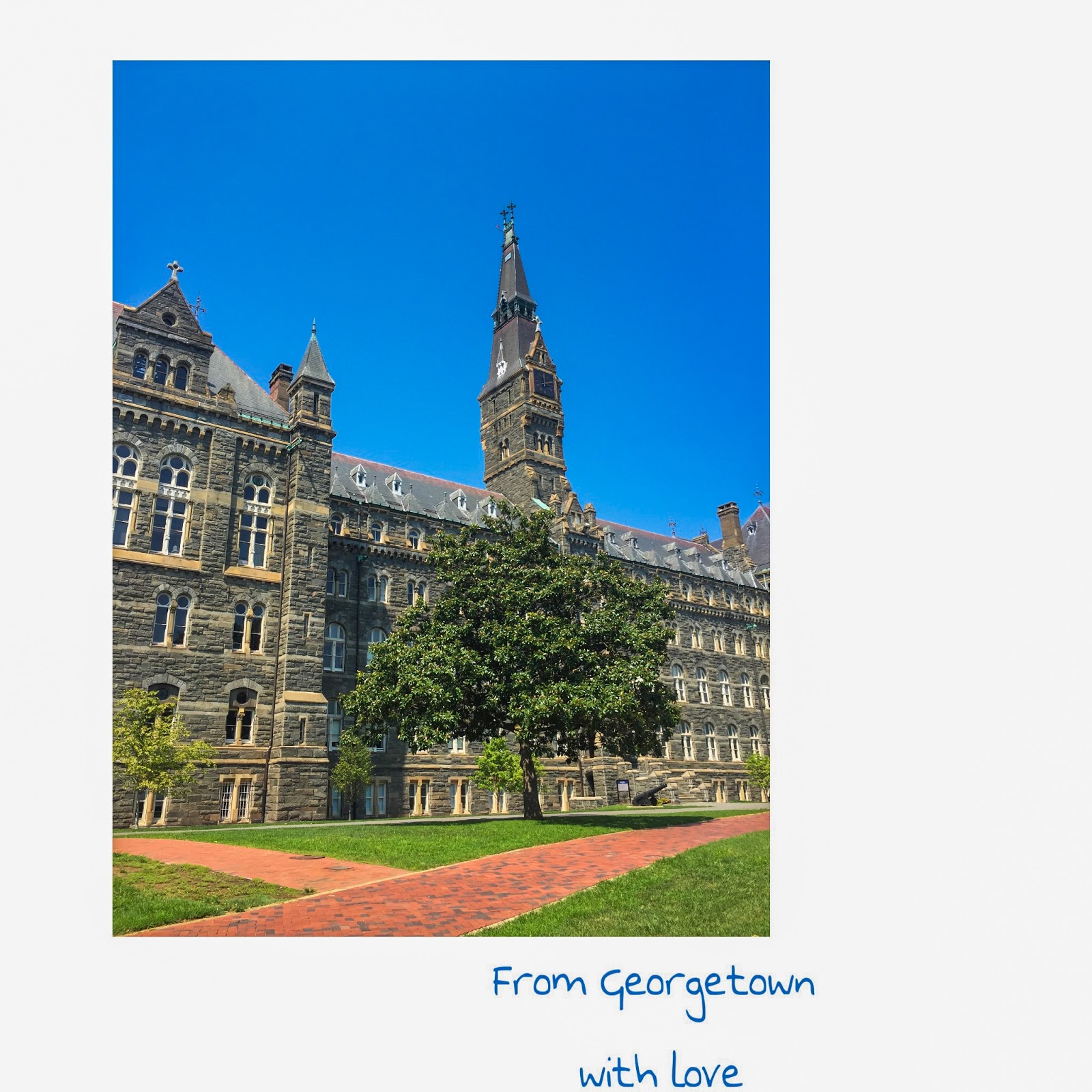 FIRST WEEK GEORGETOWN EXPERIENCE: THOSE WHO WANDER ARE LOST!