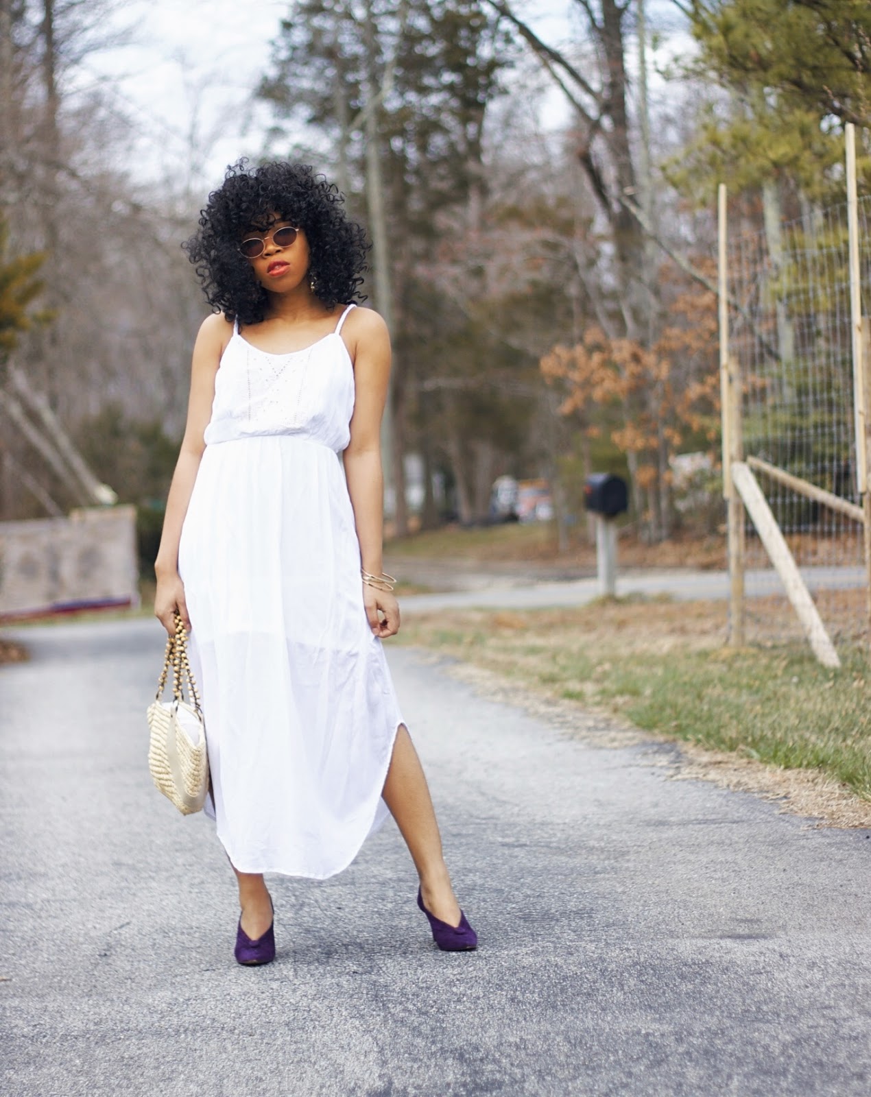 HOW TO STYLE A WHITE DRESS FOR SPRING