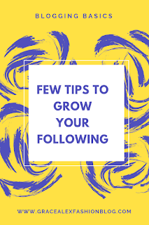 FEW TIPS TO GROW YOUR FOLLOWING BASE ORGANICALLY