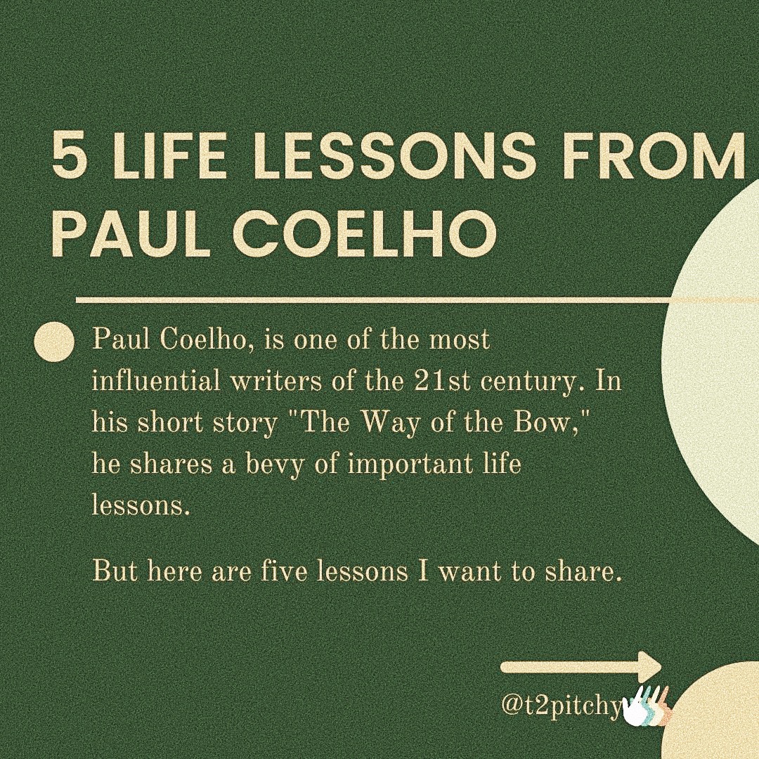 BOOK REVIEW: LIFE LESSONS FROM PAUL COELHO