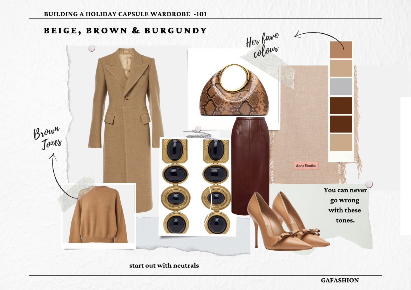 capsule wardrobe,